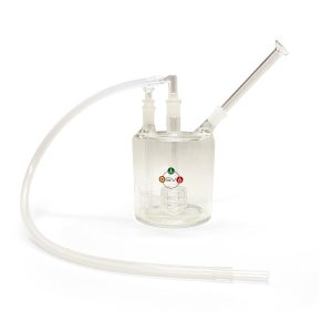 S.V's MEGA CYLINDER GLASS BUBBLER (14mm)