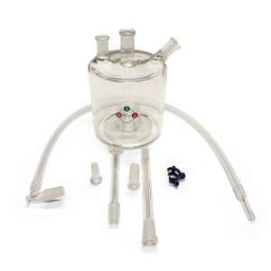 S.V'S MAXI CYLINDER GLASS BUBBLER 18MM
