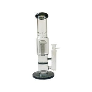 POWERTREE CLOUDS - BLACK 18MM GLASS BUBBLER