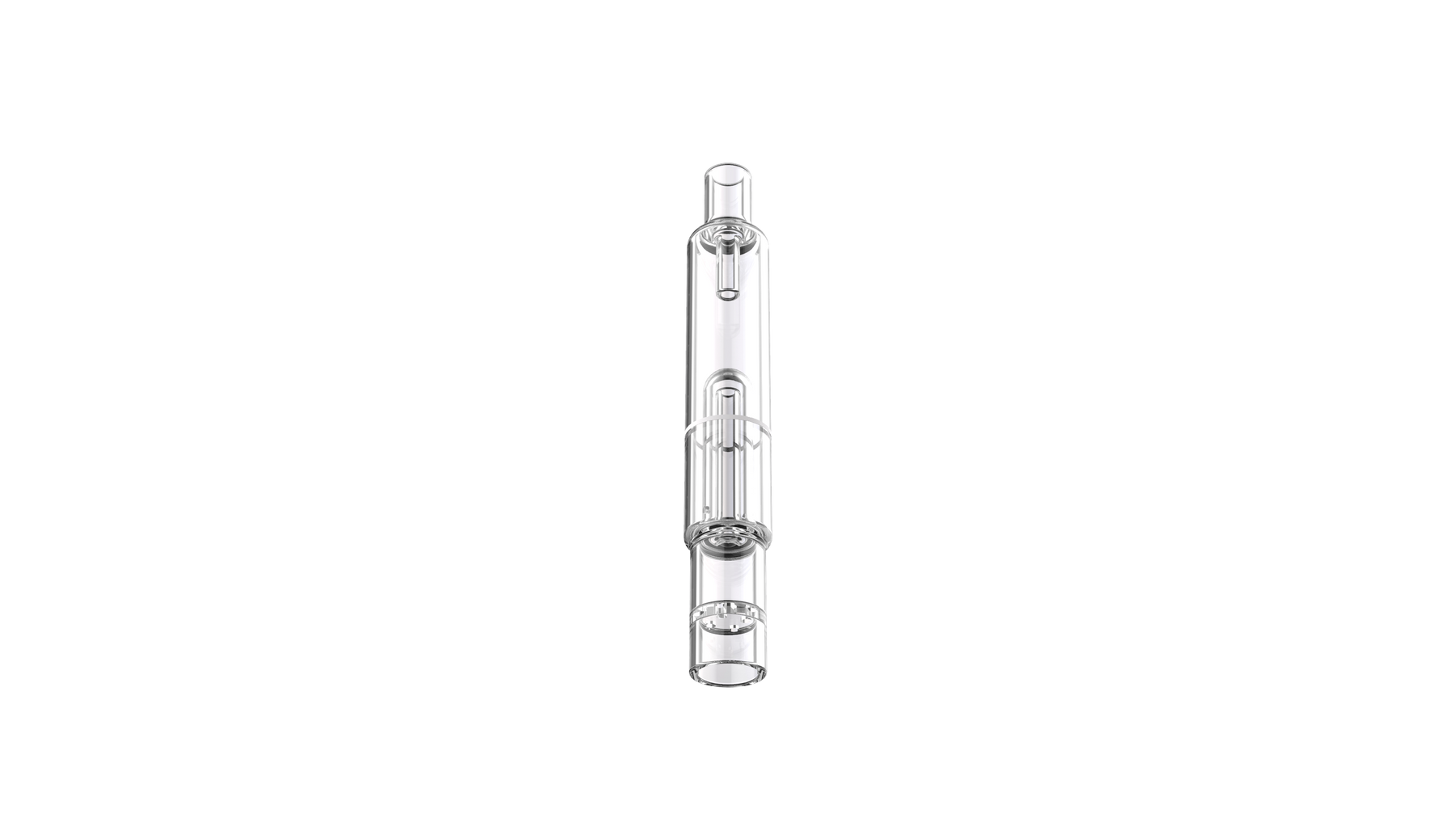 SHORT STEM GLASS BUBBLER - AS2