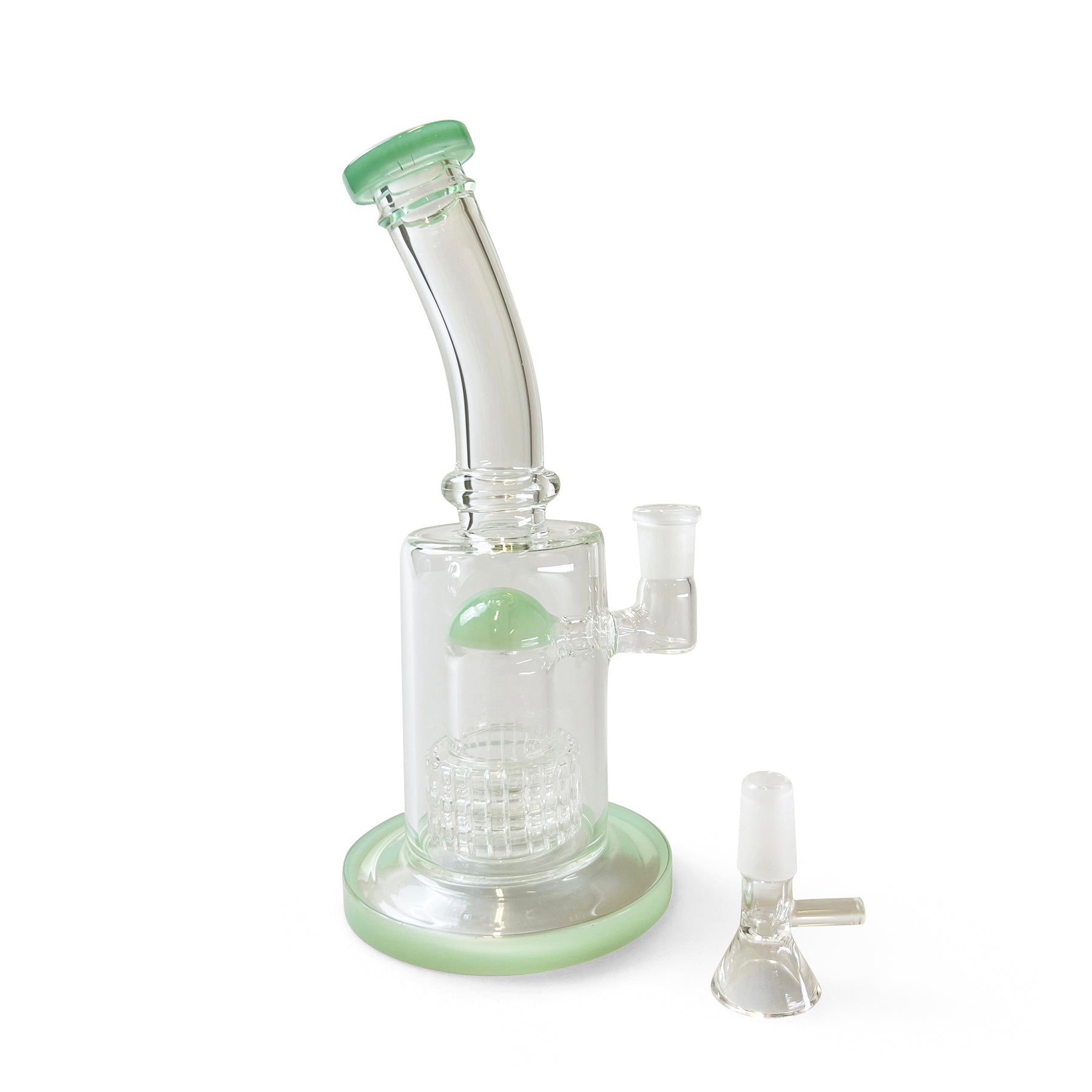 VORTEX BLOOM 14MM BUBBLER GREEN - Image 7