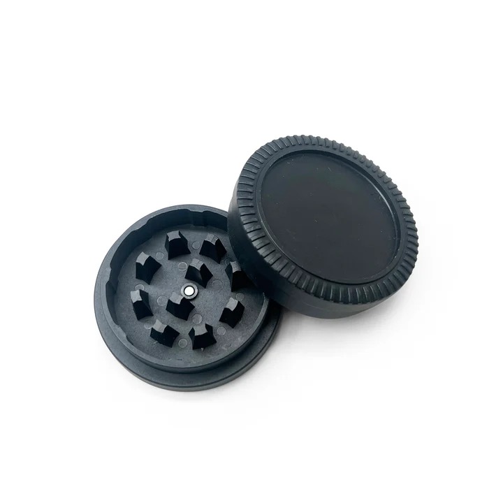 60MM 2PC BLACK PLASTIC GRINDER - Image 8