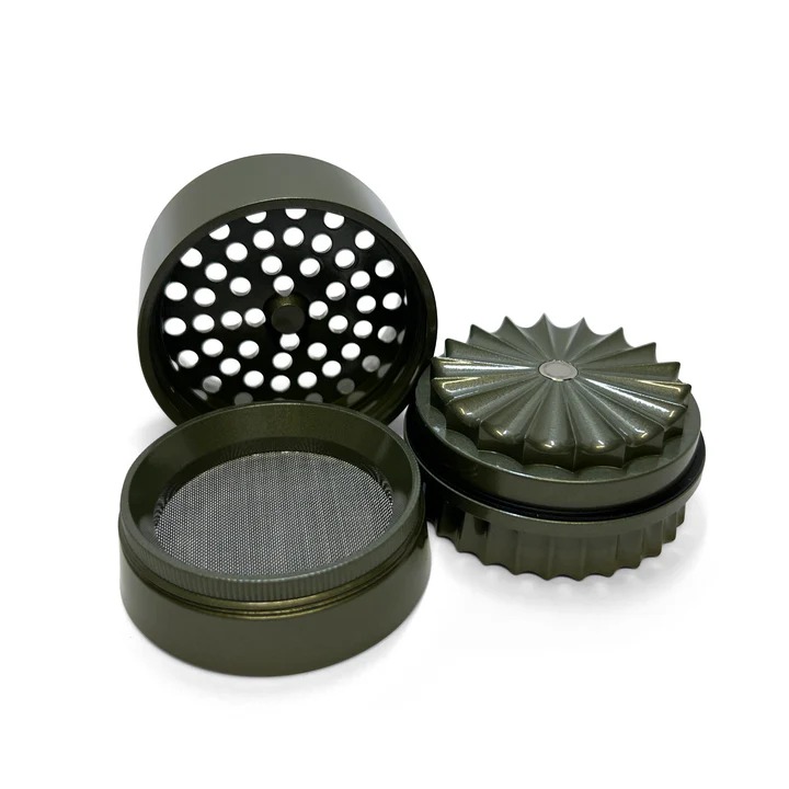 'CERAMIC 3.0' 60MM 5PC CERAMIC GRINDER GREEN COLOUR - Image 8