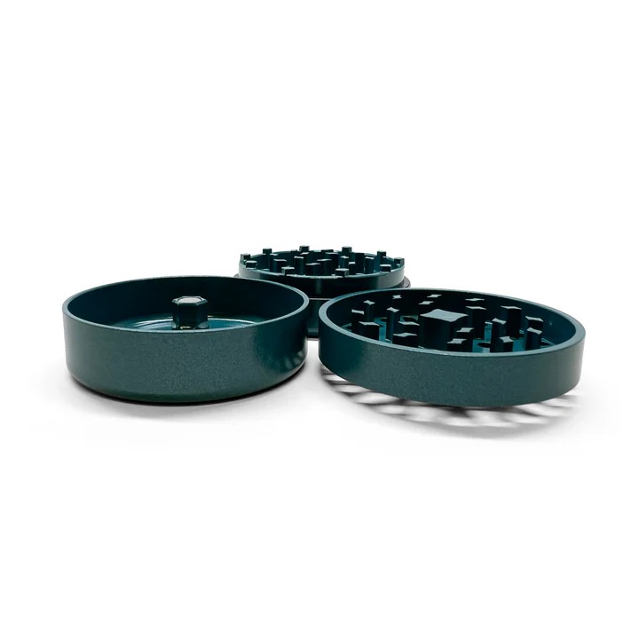 'CEAMIC ULTRA' 60MM 3PC CERAMIC GRINDER AQUA BLUE COLOUR - Image 12
